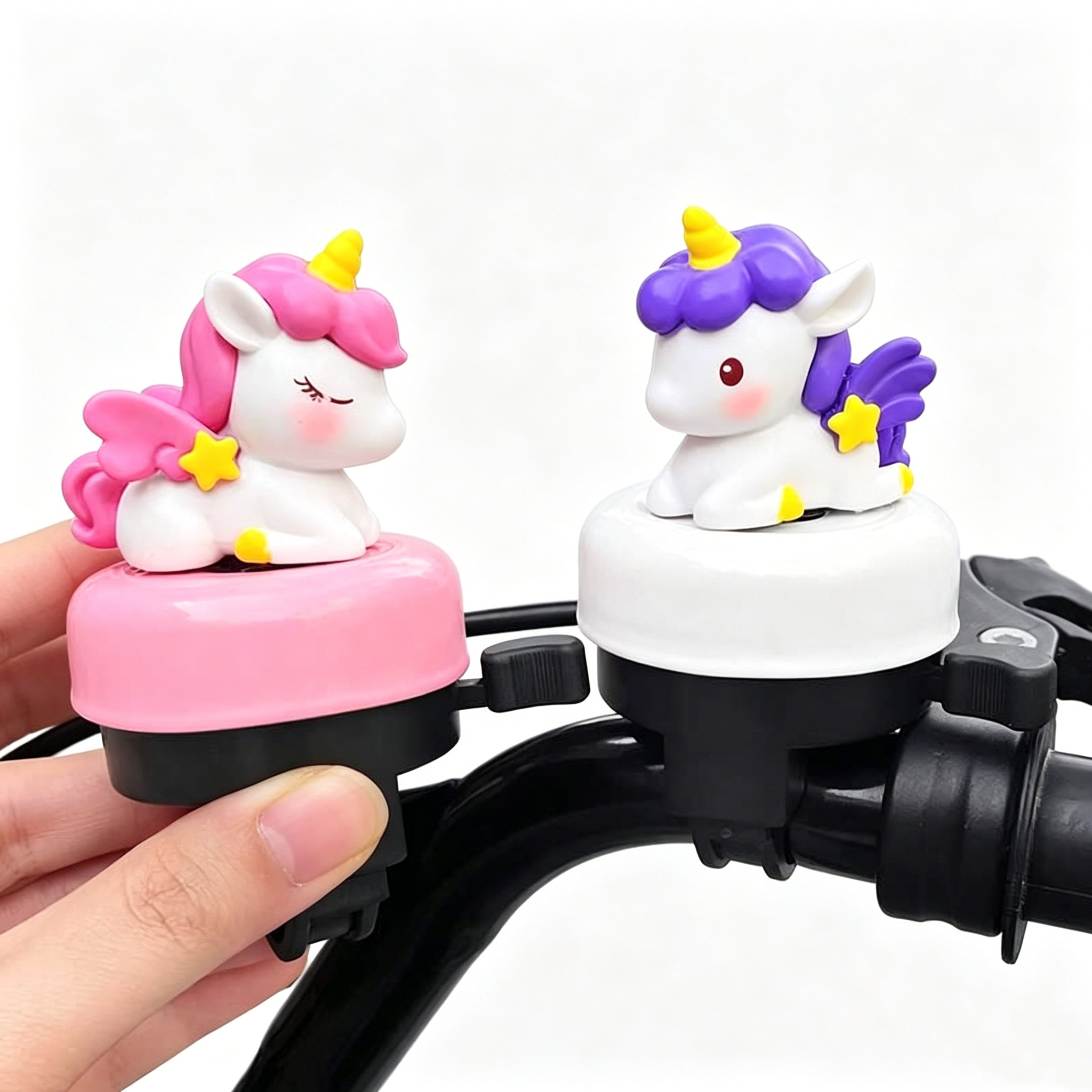 Balance Bike Kids - Cute Cartoon Unicorn Bicycle Bell Universal