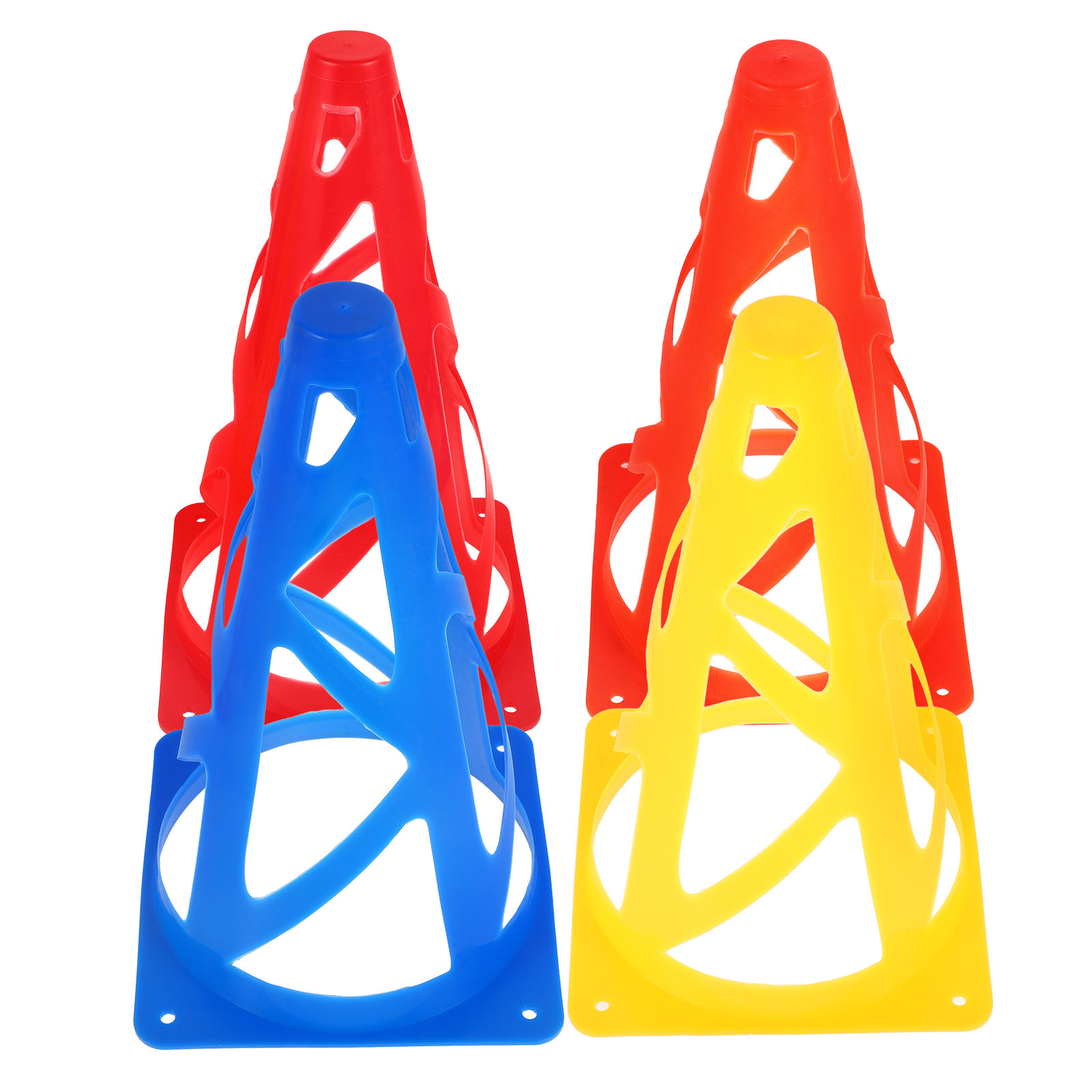 Sports Equipment In School - 4Pcs Training Mark Cones Soccer Basketball