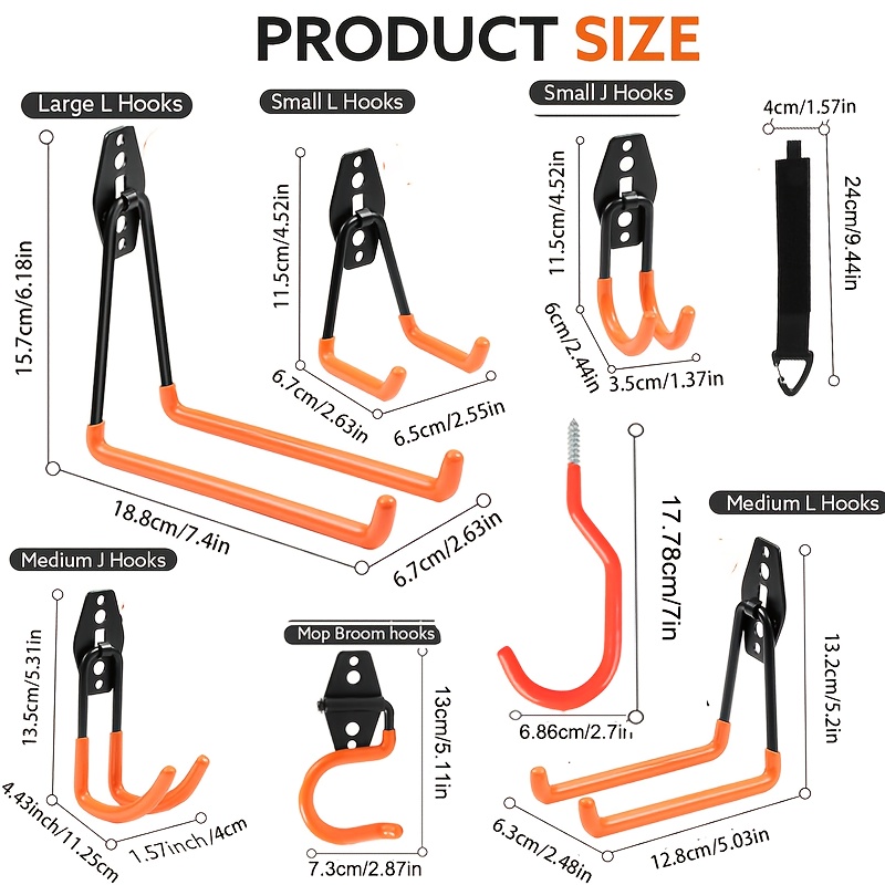 14+2/26+2/34pcs Heavy Duty Gar - Sports Equipment Storage บทวิจารณ์และราคา