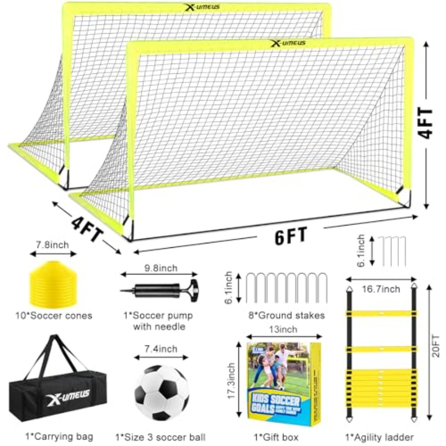 Kids Soccer Goals for Backyard - Xin Sports Equipment บทวิจารณ์และราคา