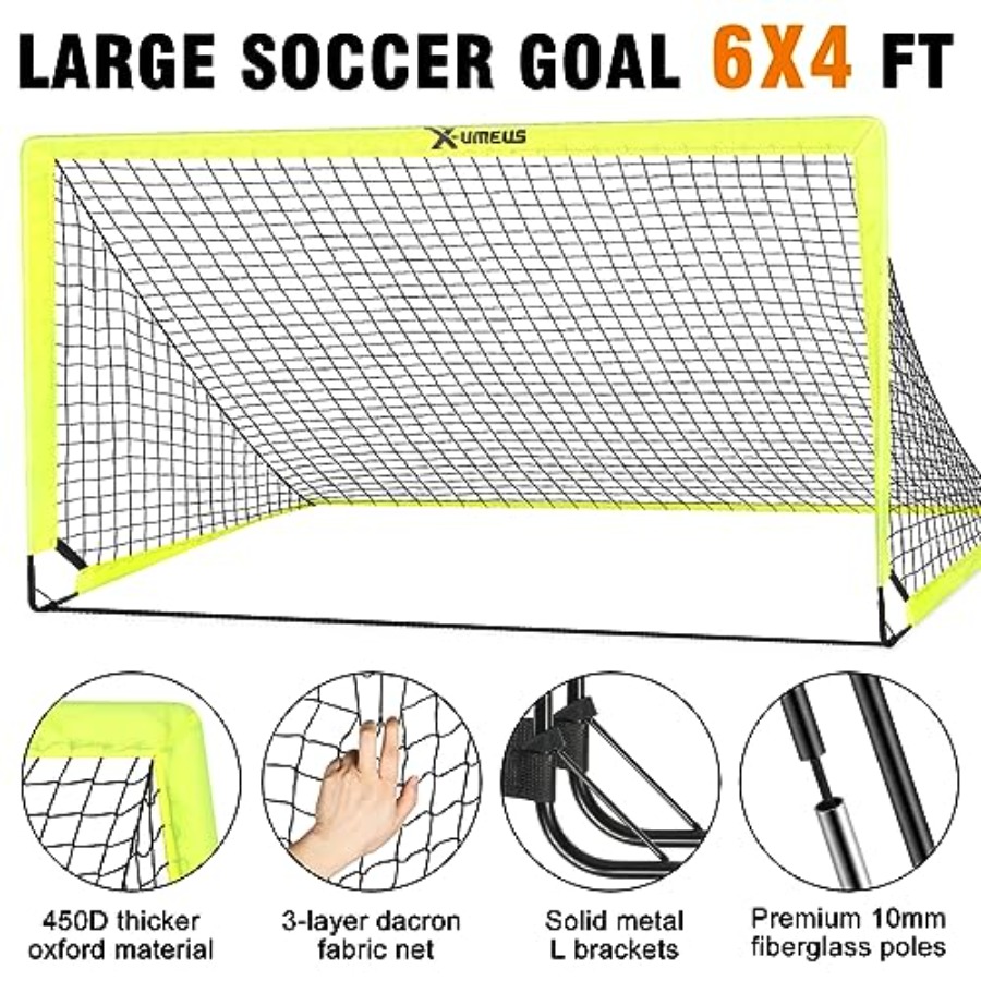 Kids Soccer Goals for Backyard - Xin Sports Equipment บทวิจารณ์และราคา