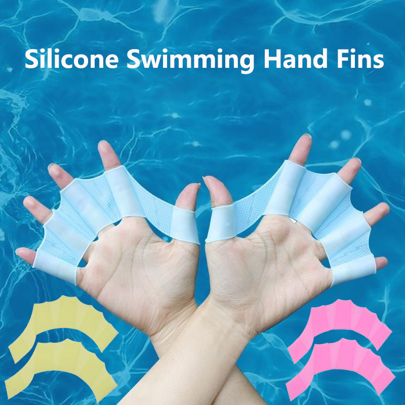 Silicone Swimming Hand Fins Fl - Sports Equipment 7 Year Old บทวิจารณ์และราคา