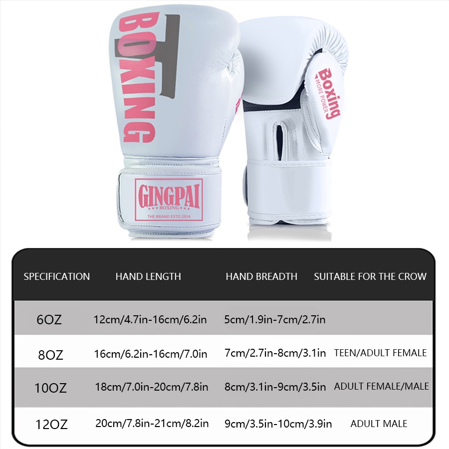 6-12oz Boxing gloves for adult - Sports Equipment 7 Year Old บทวิจารณ์และราคา