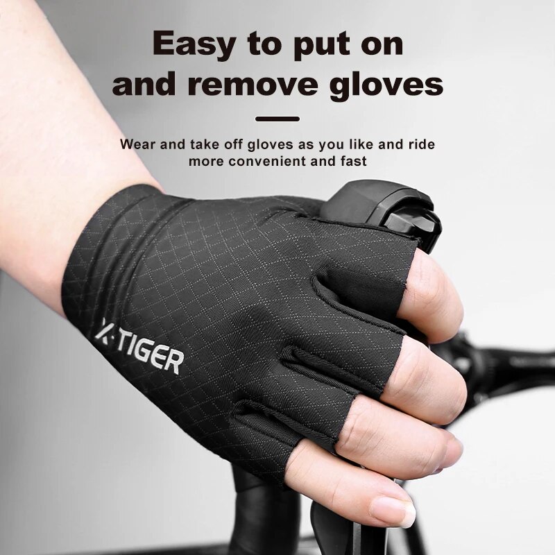 X-TIGER Cycling Gloves Half Fi - Xin Sports Equipment บทวิจารณ์และราคา