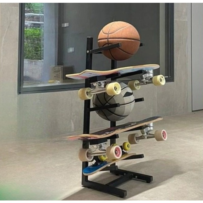 Skateboard Equipment Rack Inte - Sports Equipment Storage บทวิจารณ์และราคา
