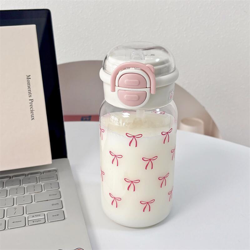Cute Water Bottle with Straw P - Sports Equipment 7 Year Old บทวิจารณ์และราคา