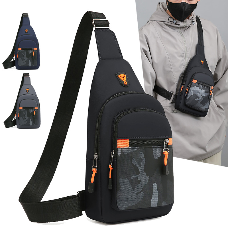 Chest Bag Men's One Shoulder C - Sports Equipment Storage บทวิจารณ์และราคา