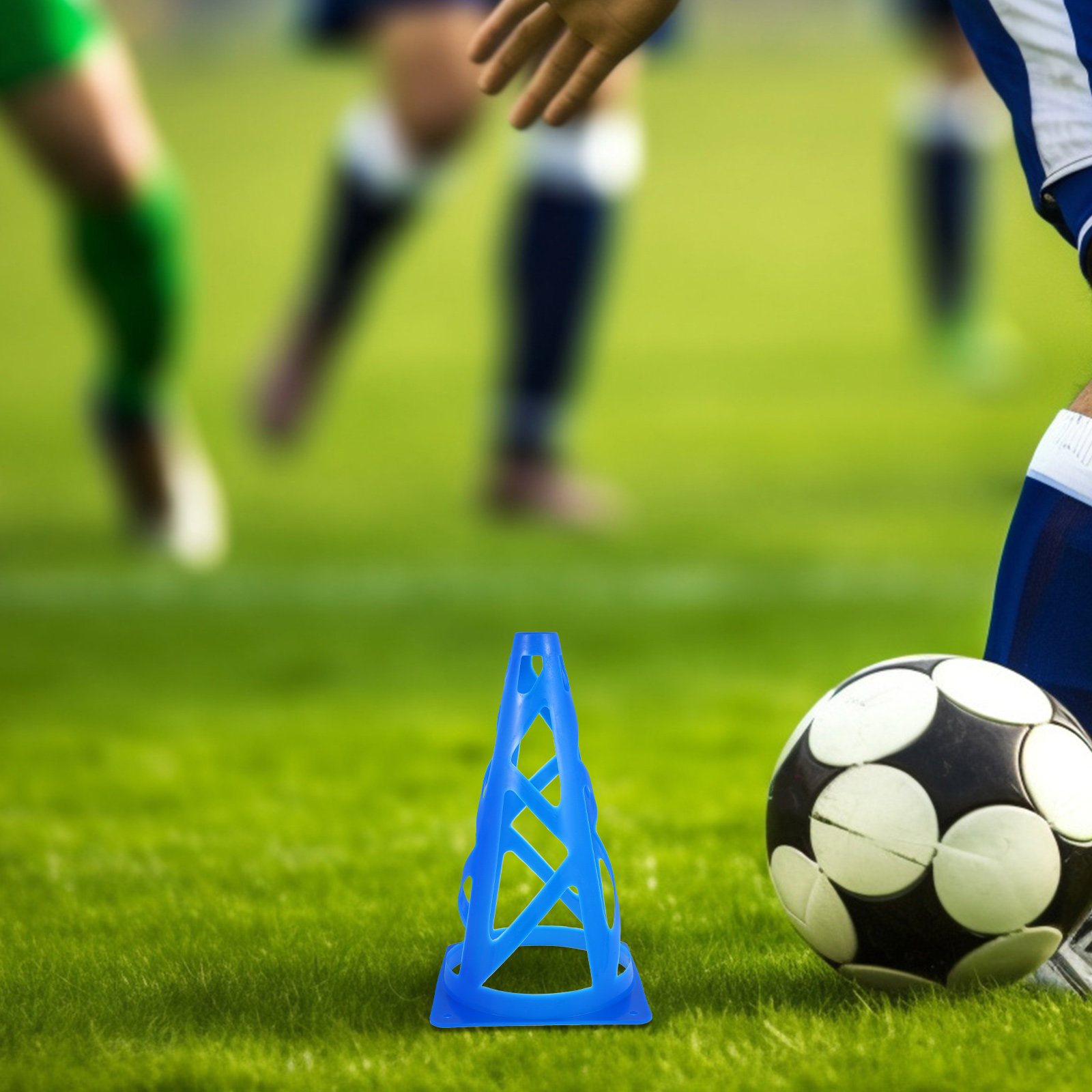 4Pcs Training Mark Cones Socce - Sports Equipment In School บทวิจารณ์และราคา