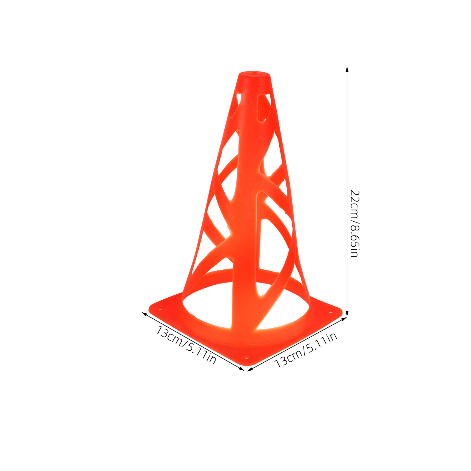 4Pcs Training Mark Cones Socce - Sports Equipment In School บทวิจารณ์และราคา