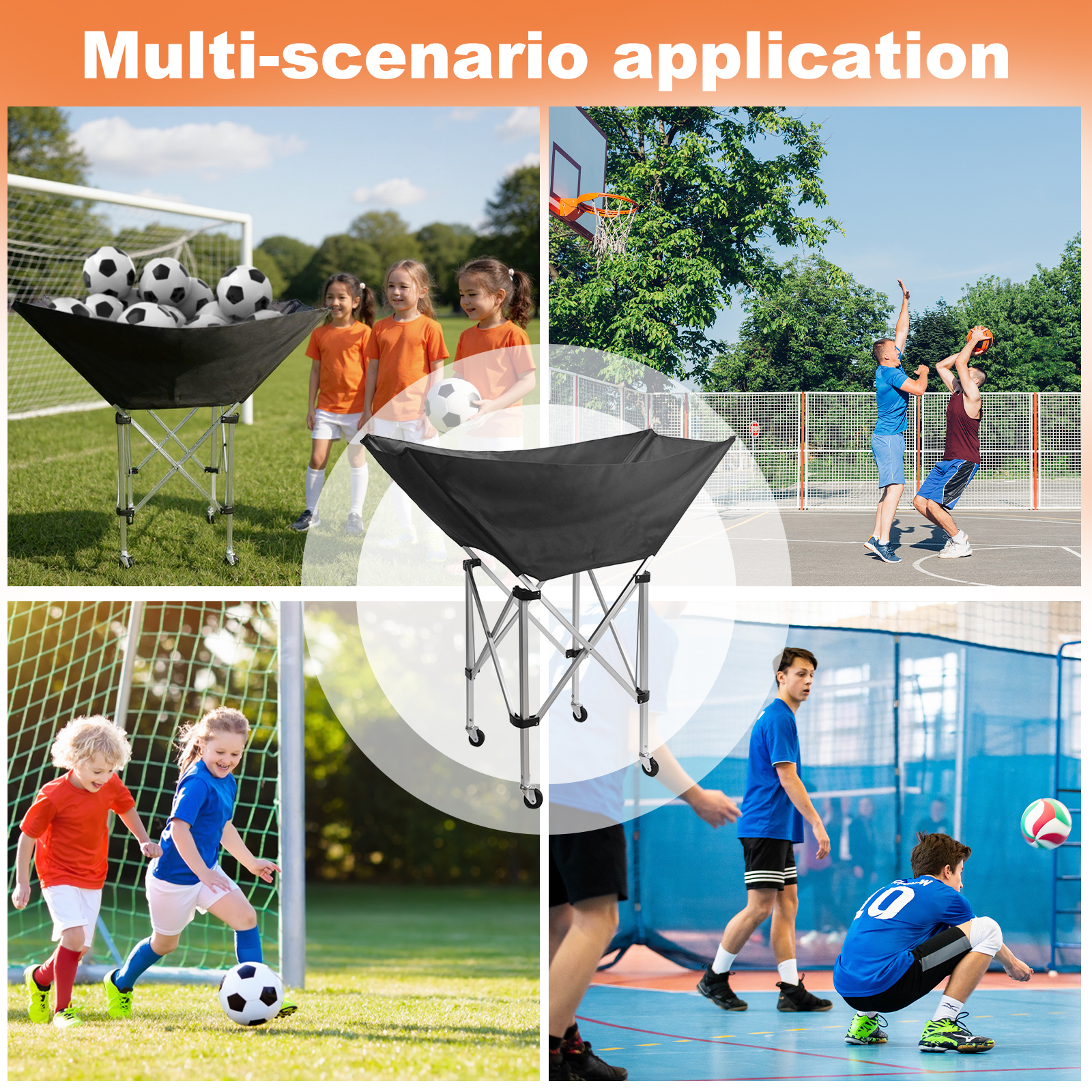 Hammock Football Cart Collapsi - Xin Sports Equipment บทวิจารณ์และราคา