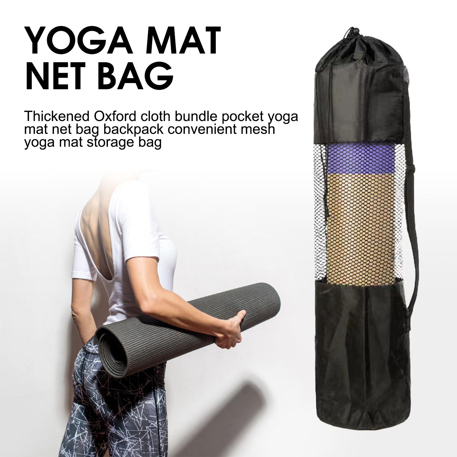 Yoga Mat Bag with Mesh Window  - Sports Equipment Storage บทวิจารณ์และราคา