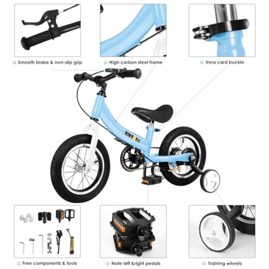 Balance Bike 2 in 1,The Dual U - Balance Bike Kids บทวิจารณ์และราคา