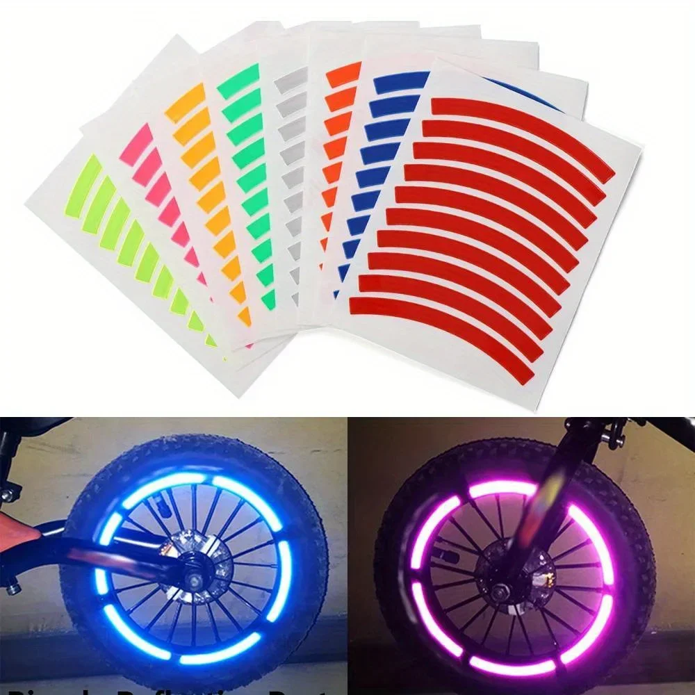 Colored Reflective Tire Sticke - Balance Bike Kids บทวิจารณ์และราคา
