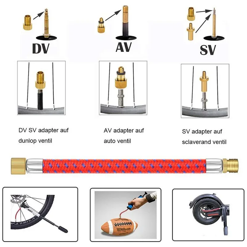 21/30Pcs Bicycle Tire Inflator - Basketball Pump Needle บทวิจารณ์และราคา