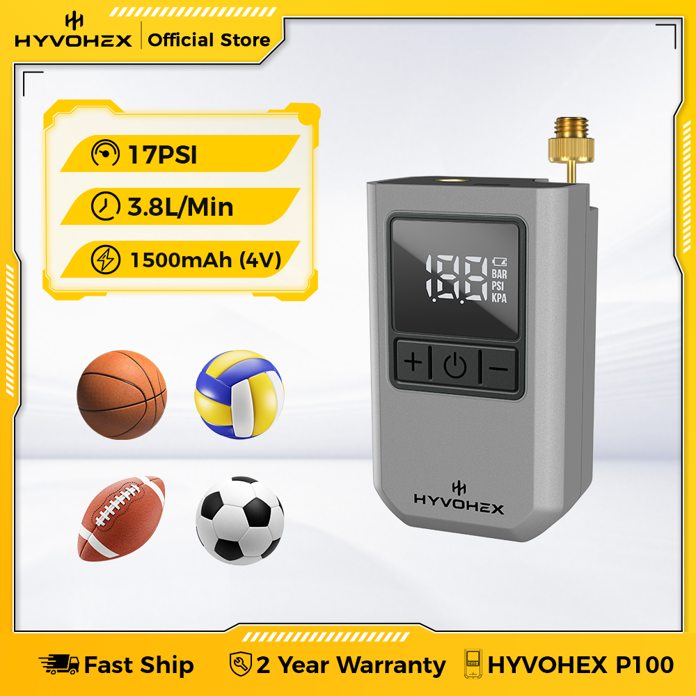 New HYVOHEX P100 Electric Ball - Basketball Pump Needle บทวิจารณ์และราคา