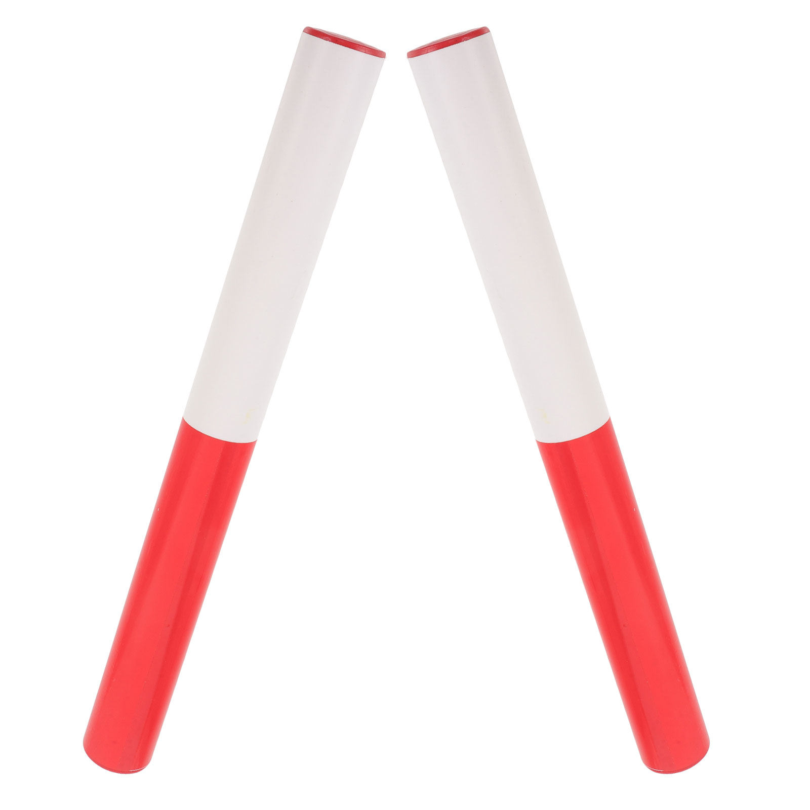 2Pcs Track Relay Baton Plastic - Sports Equipment In School บทวิจารณ์และราคา