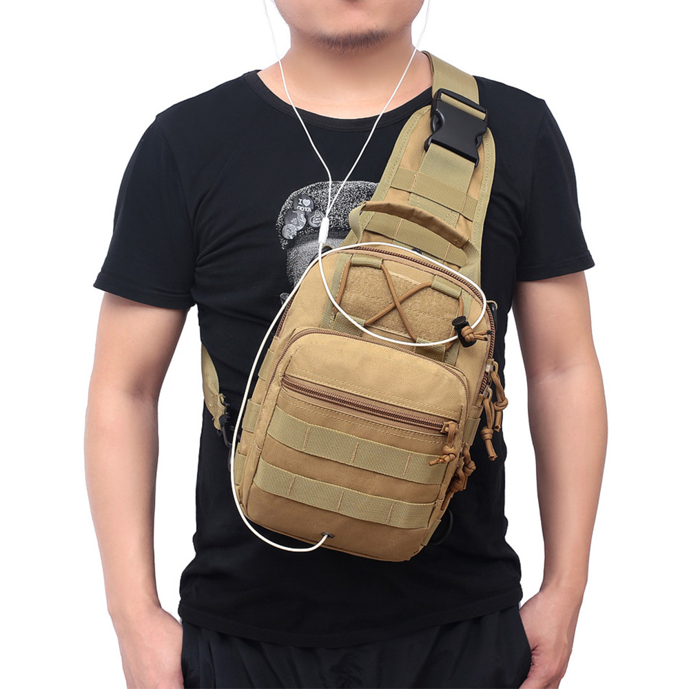 Men Cross body Sling Backpack  - Sports Equipment Storage บทวิจารณ์และราคา