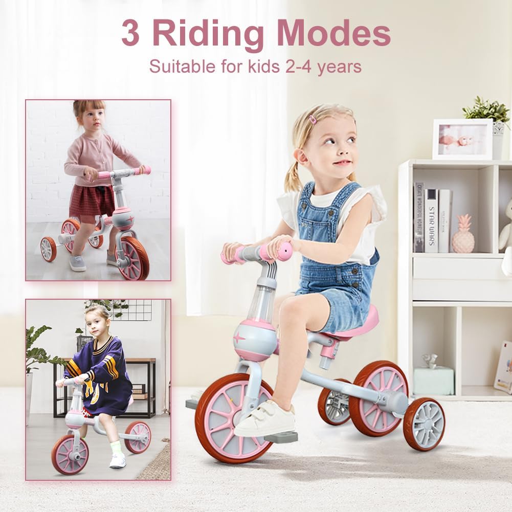 3 in 1 Toddler Bike for 2-4 Ye - Balance Bike Kids บทวิจารณ์และราคา