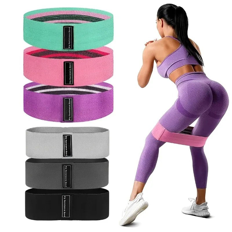 3Pcs Fabric Resistance Hip Boo - Sports Equipment Club บทวิจารณ์และราคา