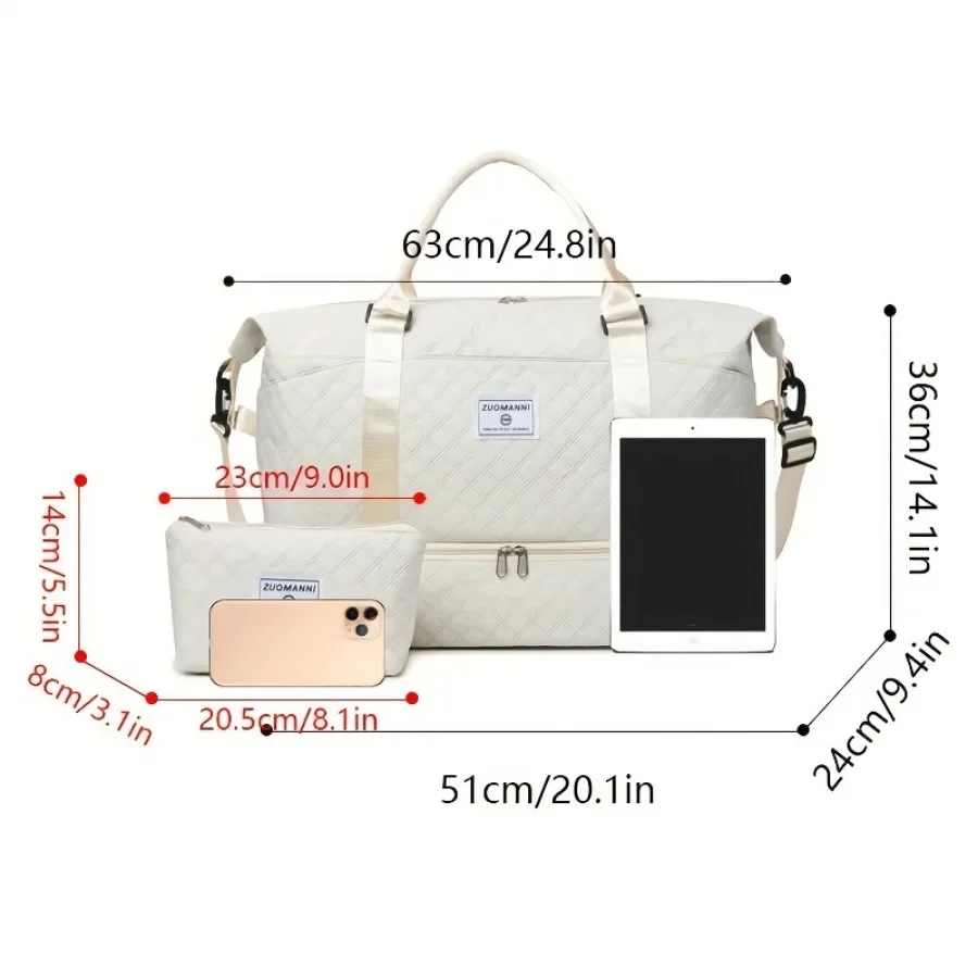2pcs Set Large Capacity Travel - Sports Equipment Storage บทวิจารณ์และราคา