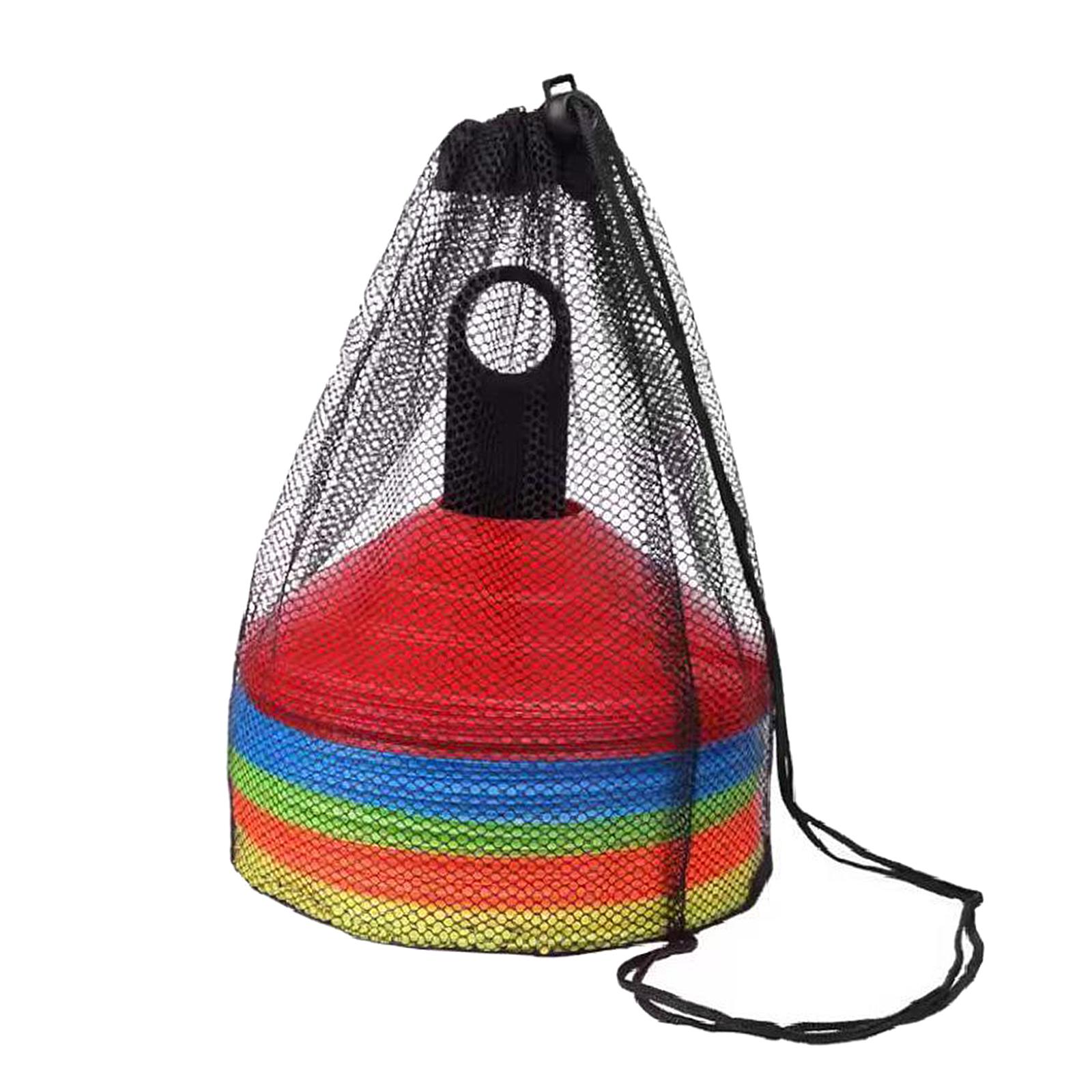 Soccer Cones Set Plastic Marke - Sports Equipment In School บทวิจารณ์และราคา