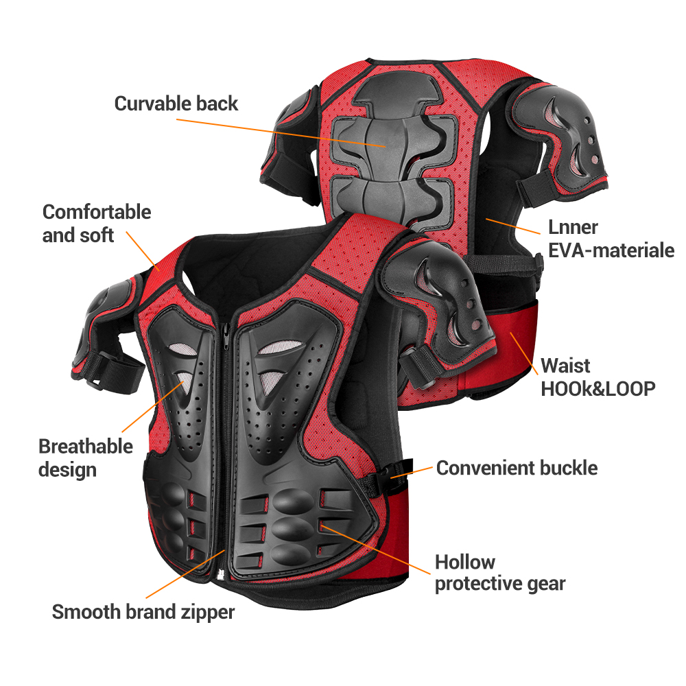 Children Armor Vest Back Prote - Sports Equipment 7 Year Old บทวิจารณ์และราคา