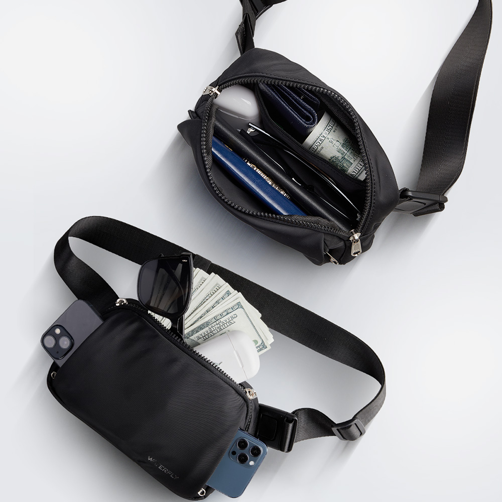 WATERFLY Crossbody Belt Fanny  - Sports Equipment Storage บทวิจารณ์และราคา