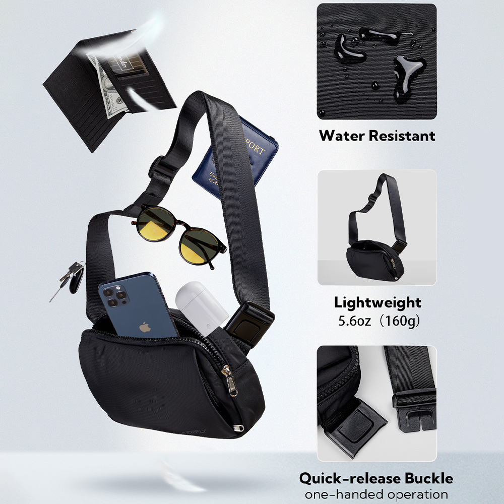 WATERFLY Crossbody Belt Fanny  - Sports Equipment Storage บทวิจารณ์และราคา