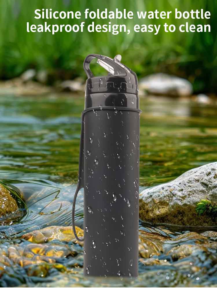 600ml   travel camping silicon - Sports Equipment In School บทวิจารณ์และราคา