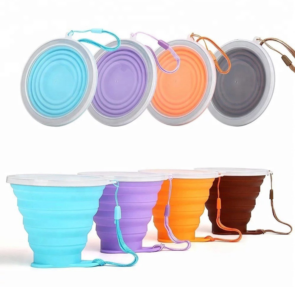 270ML Silicone Collapsible Cup - Sports Equipment 7 Year Old บทวิจารณ์และราคา