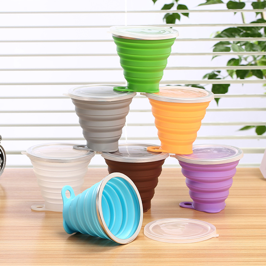 270ML Silicone Collapsible Cup - Sports Equipment 7 Year Old บทวิจารณ์และราคา