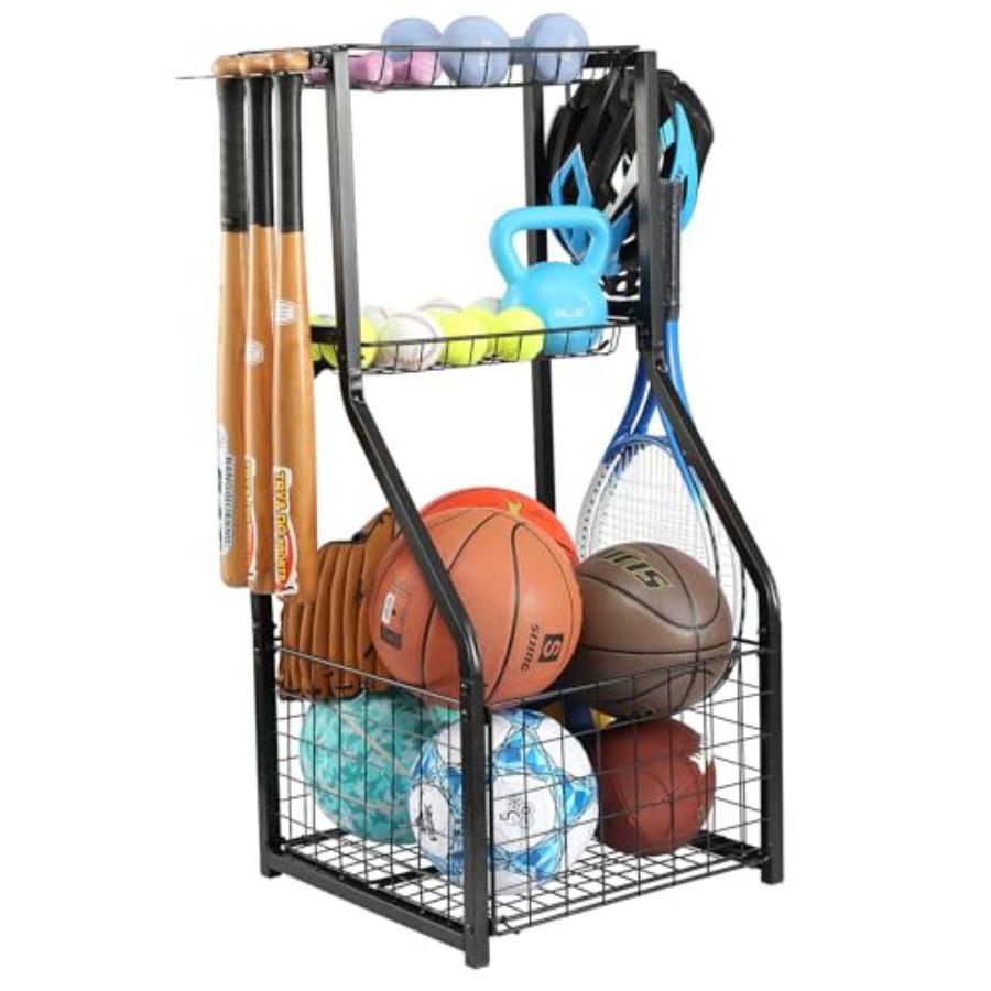 Sports Equipment Organizer for - Sports Equipment Storage บทวิจารณ์และราคา
