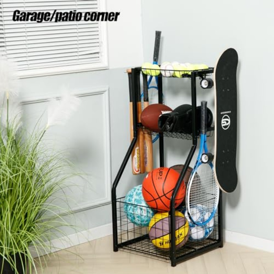 Sports Equipment Organizer for - Sports Equipment Storage บทวิจารณ์และราคา